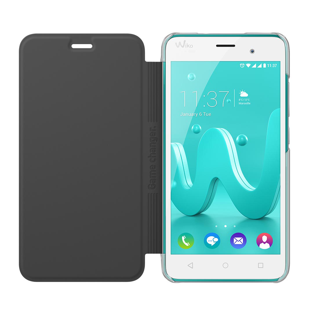 WIKO Jerry, Bookcover, Wiko, Jerry, Grau