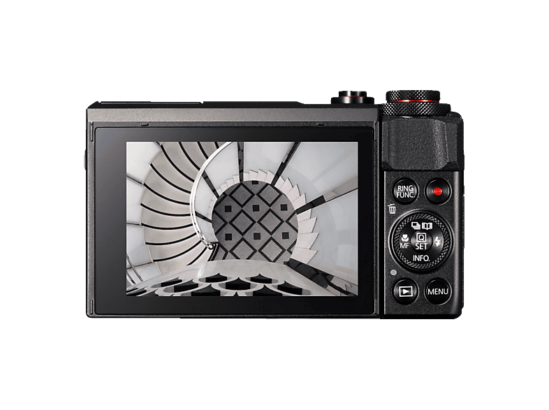 CANON PowerShot G7 X Mark II Digitalkamera Schwarz, 4.2fach opt