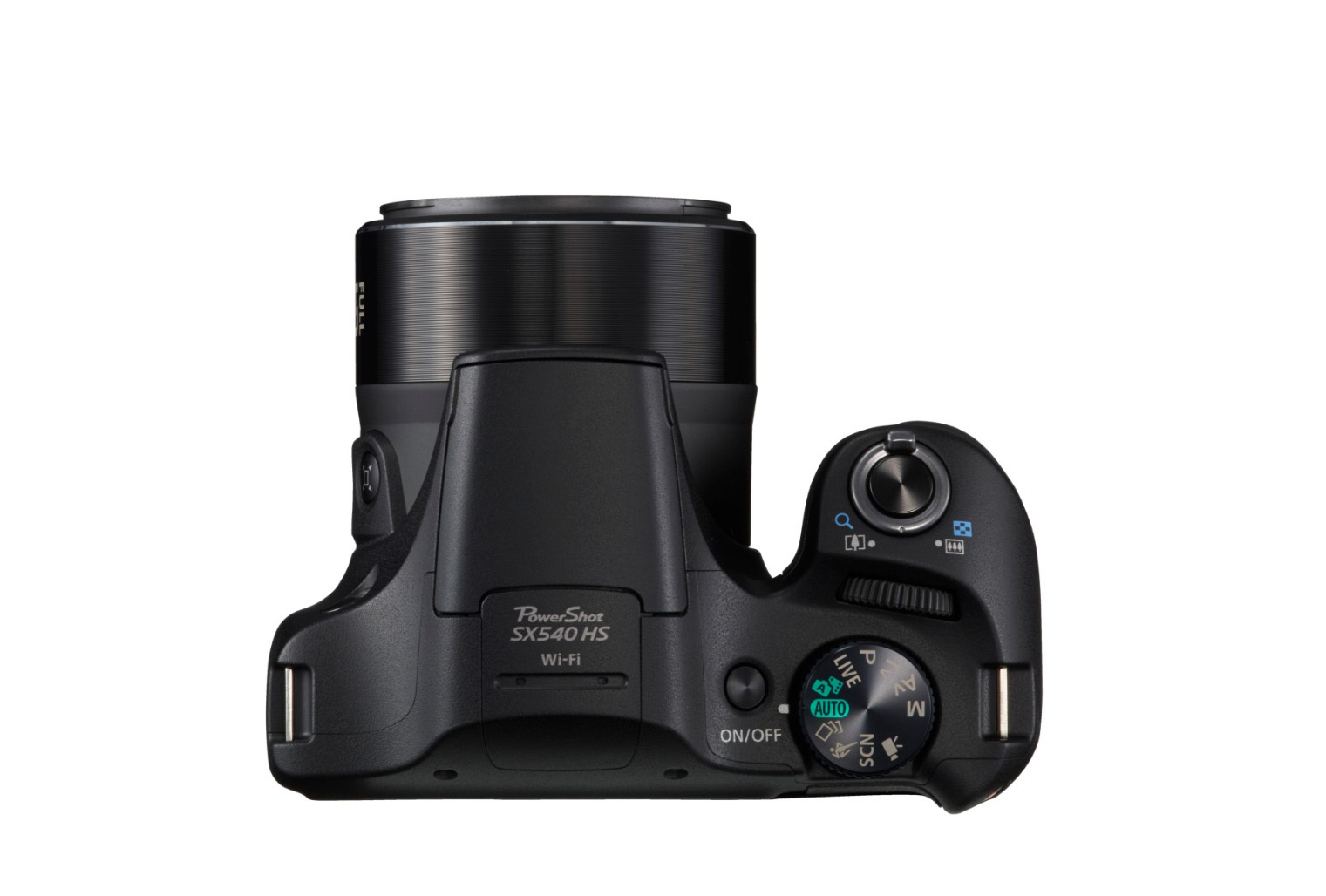 CANON PowerShot SX540 HS Digitalkamera Schwarz, 50fach opt. Zoom, LCD (TFT), WLAN