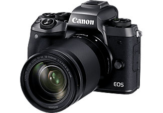 CANON EOS M5 Kit EF-M STM Systemkamera mit Objektiv 18-150 mm, 8 cm Display Touchscreen, WLAN