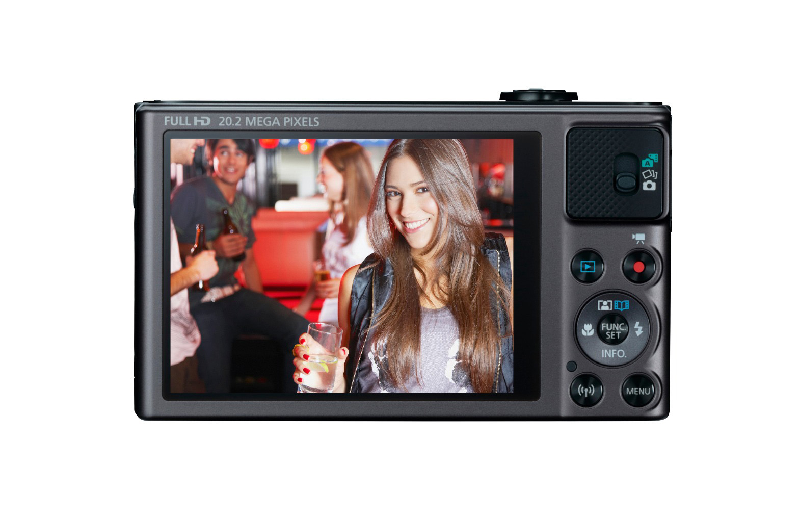 CANON Powershot SX620 HS Kit Digitalkamera Schwarz, 25x opt. Zoom, TFT, WLAN