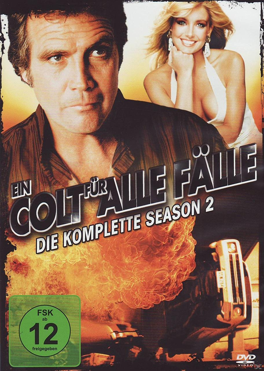 Filmcover mit einem Mann und einer Frau. Titel: Ein Colt für alle Fälle. Text: Die Komplette Season 2.
