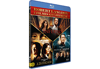 Robert Langdon 3 filmes gyűjtemény (Blu-ray)