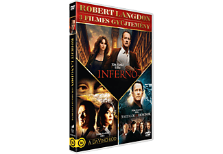 Robert Langdon 3 filmes gyűjtemény (DVD)