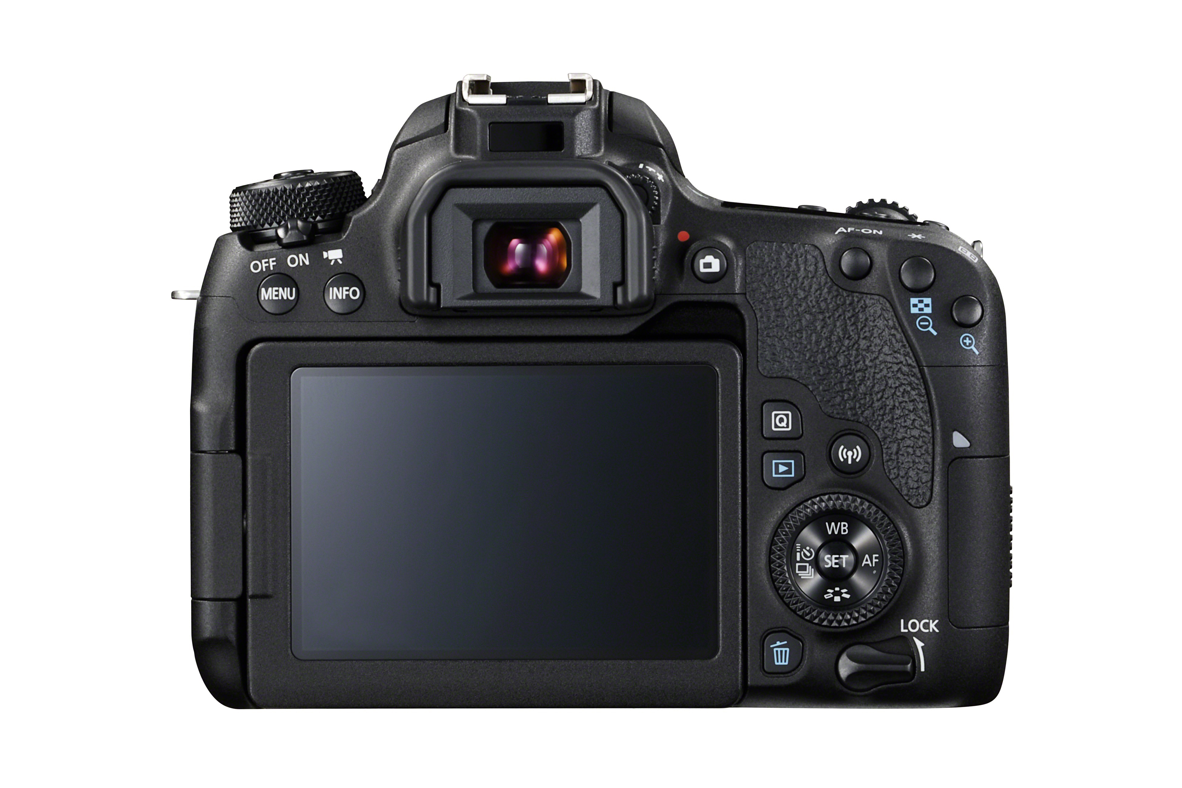 CANON EOS 77D VUK Kit Spiegelreflexkamera, 24,20 Megapixel, 18-135 mm Objektiv (EF-S, IS, USM), Touchscreen Display, WLAN, Schwarz
