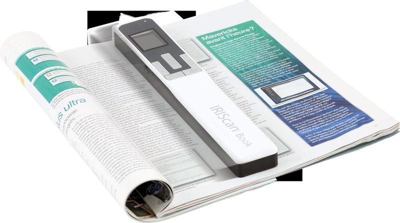 Scanner Farbe IRIScan IRIS dpi, Image A4 , Book mobiler 1200 5 bis Contact Sensor zu (CIS)