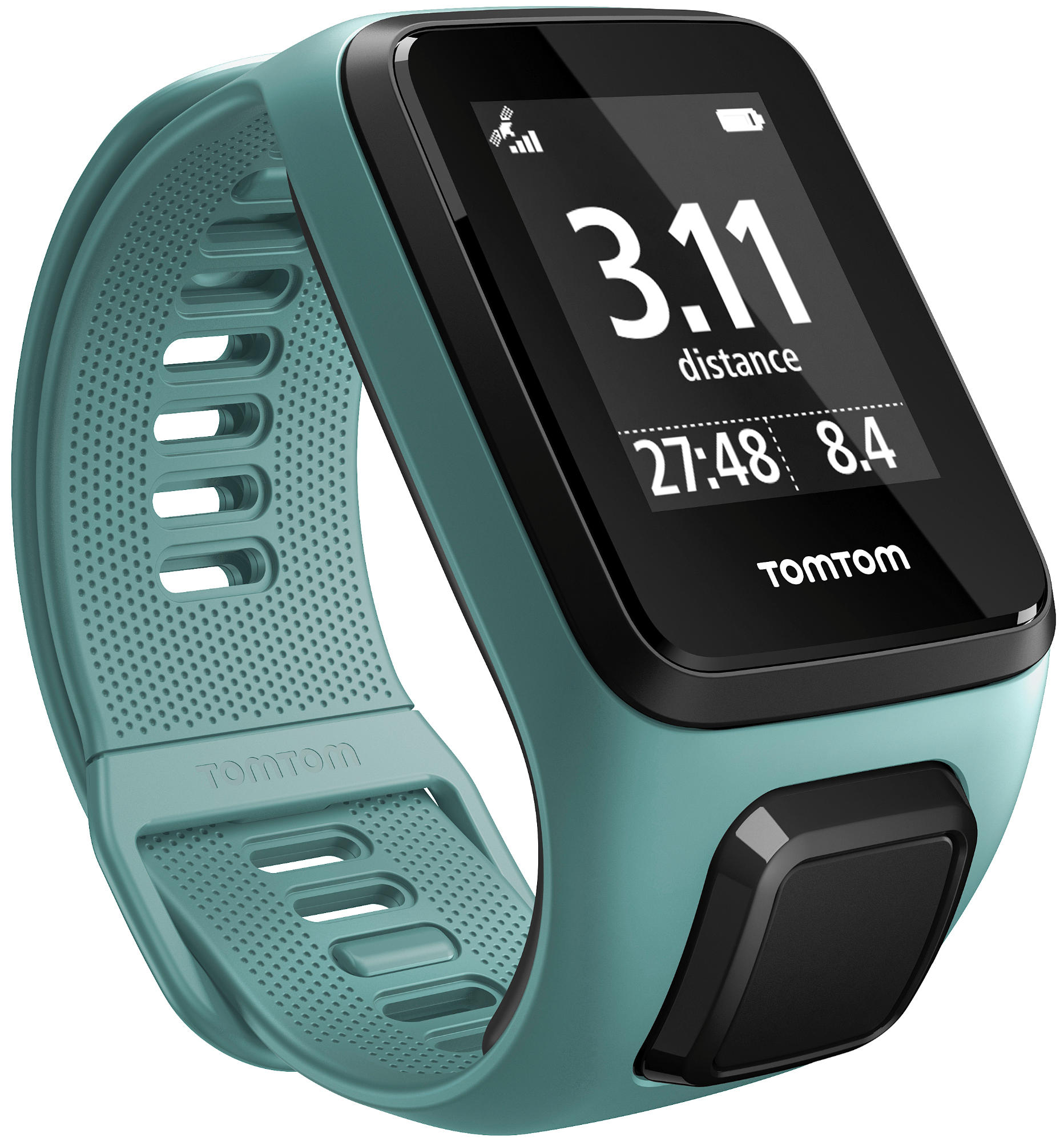 TOMTOM Spark 3 Cardio + Music, Fitness Tracker, S (121-175 mm), Aqua