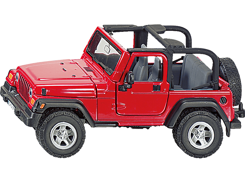 SIKU Jeep Wrangler Nutzfahrzeug Miniatur, Mehrfarbig | Spielzeugautos