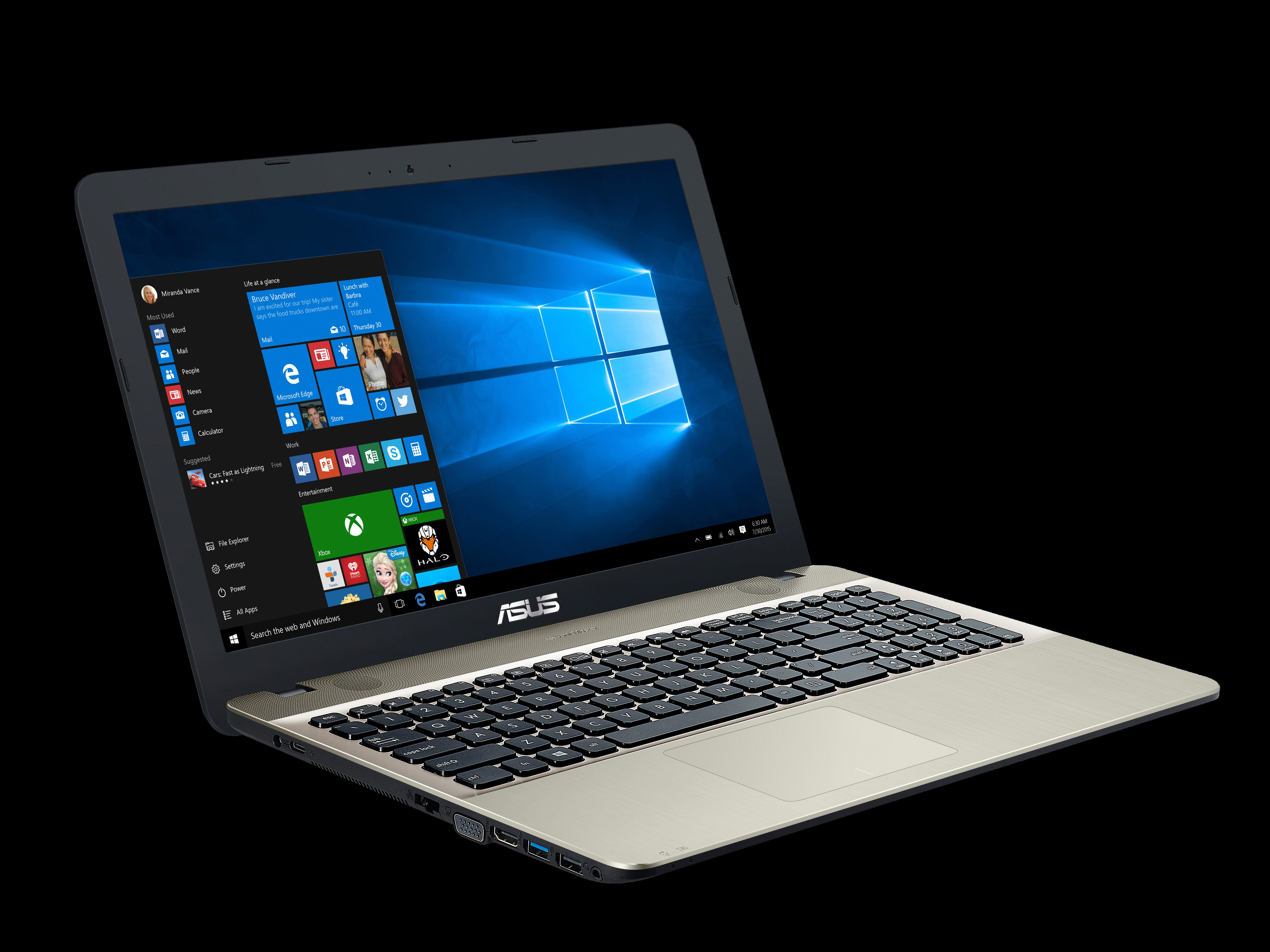 ASUS R541UA-DM993T - 15,6 Zoll - Intel® Core™ i3 i3-6006U - 12 GB - 256 GB - Intel® HD 520 - Windows 10 Home (64 Bit)