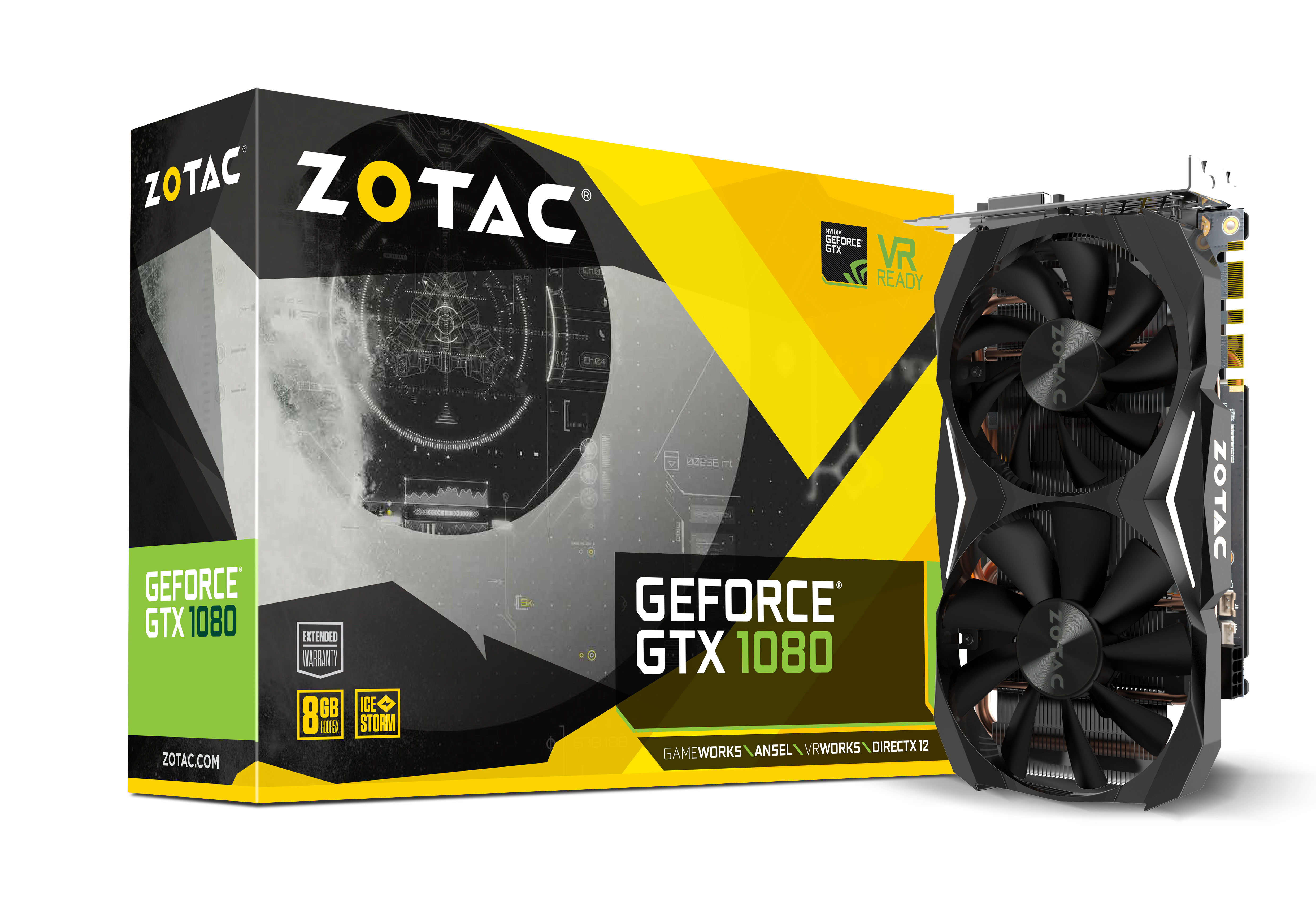 ZOTAC GeForce® GTX 1080 Mini, 8GB GDDR5X (ZT-P10800H-10P)