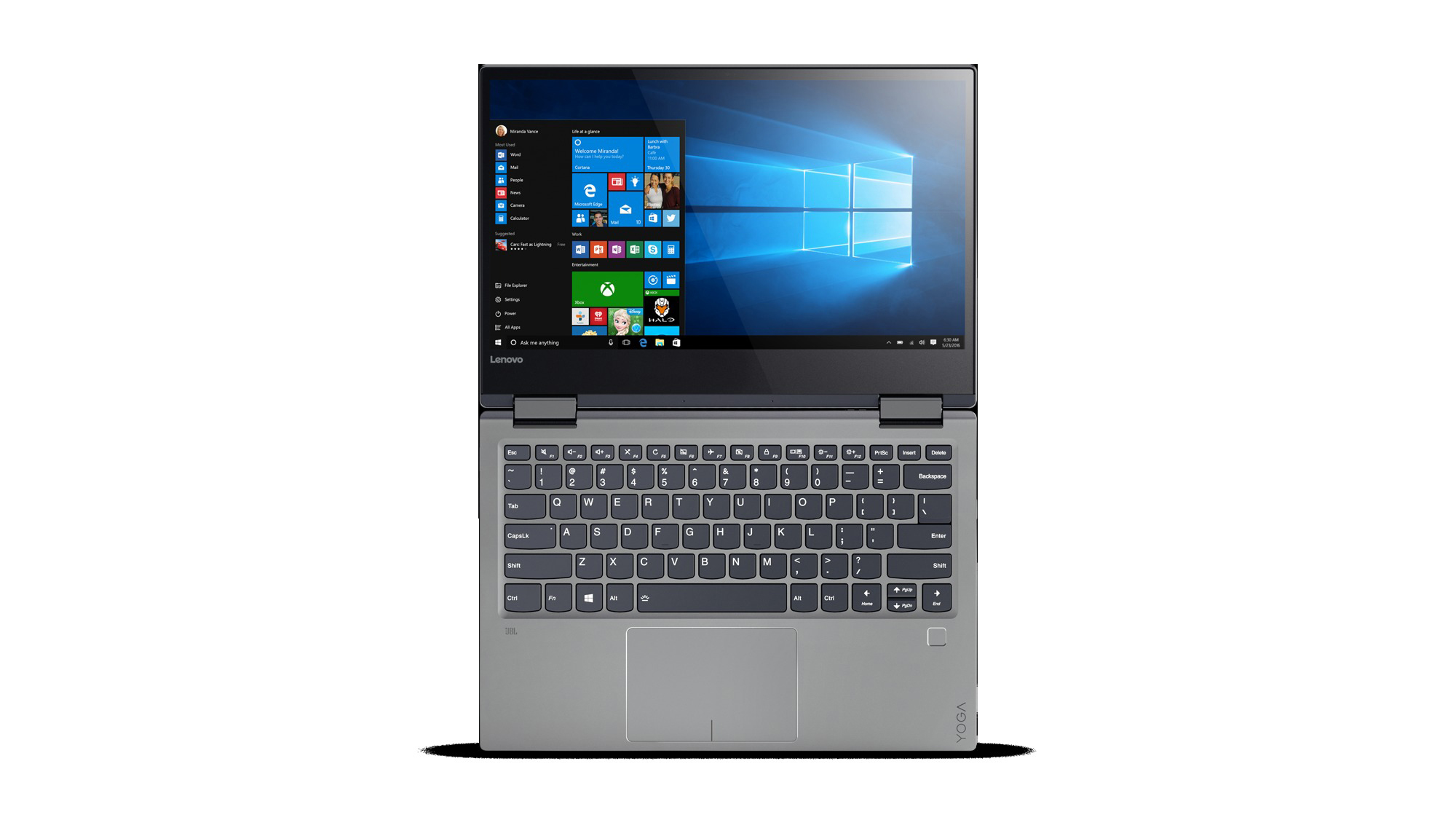 LENOVO Yoga 720 - 13,3 Zoll - Intel® Core™ i7 i7-7500U - 8 GB - 256 GB - Intel® HD 620 - Windows 10 (64 Bit)