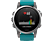 GARMIN GARMIN fenix 5S - Orologio intelligente - Con frequenza cardiaca - Argento/Turchese - Smart Watch (Silicone, Argento/Turchese)