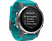 GARMIN GARMIN fenix 5S - Orologio intelligente - Con frequenza cardiaca - Argento/Turchese - Smart Watch (Silicone, Argento/Turchese)