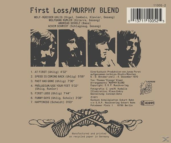 Murphy Blend - First Loss  - (CD)