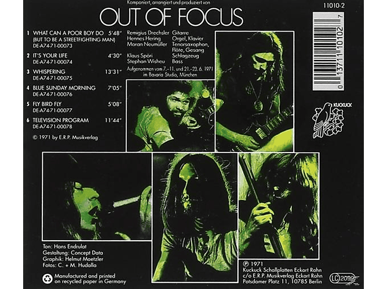 Thumbnail - Out Of Focus - (CD)