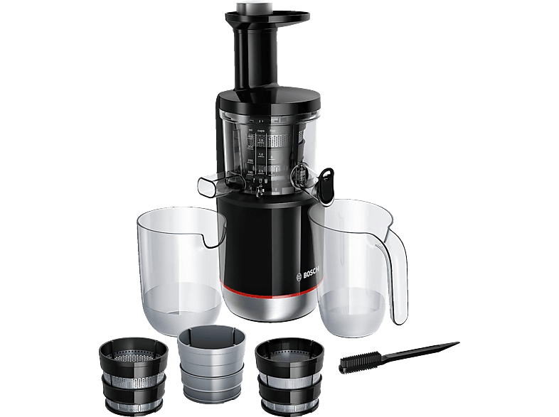 Extractor De Jugos lento bosch mesm731m vitaextract con tecnología prensado licuadora slow juicer 150 w 1000 ml 3 filtros recetario