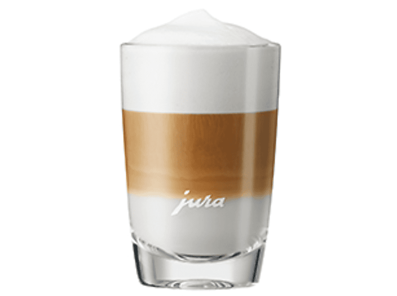 Jura Latte-macchiato-Glas 2er-Set Niedrig; Haushalt Zubehör