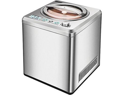 UNOLD 48872 Exklusiv Eismaschine (180 Watt , 2 l, Silber)