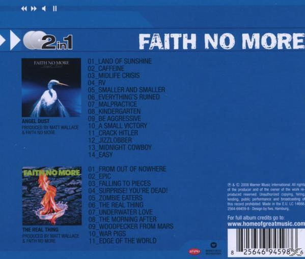 Faith No More - ANGEL DUST/THE REAL THING (2IN1)  - (CD)
