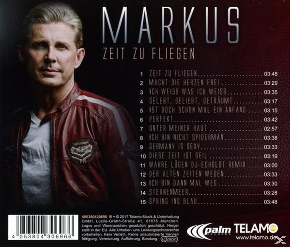 Markus - Zeit Zu Fliegen  - (CD)