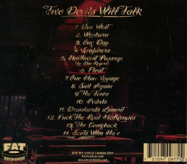 The Real Mckenzies - Two Devils Will Talk  - (CD)
