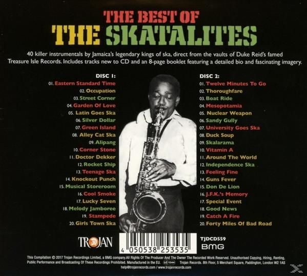 CD-Cover mit einem Mann, der Saxophon spielt, und Titelliste.