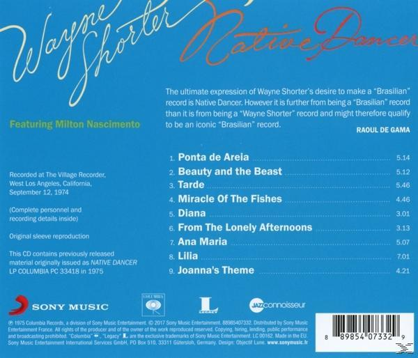 Wayne Shorter - Native Dancer  - (CD)
