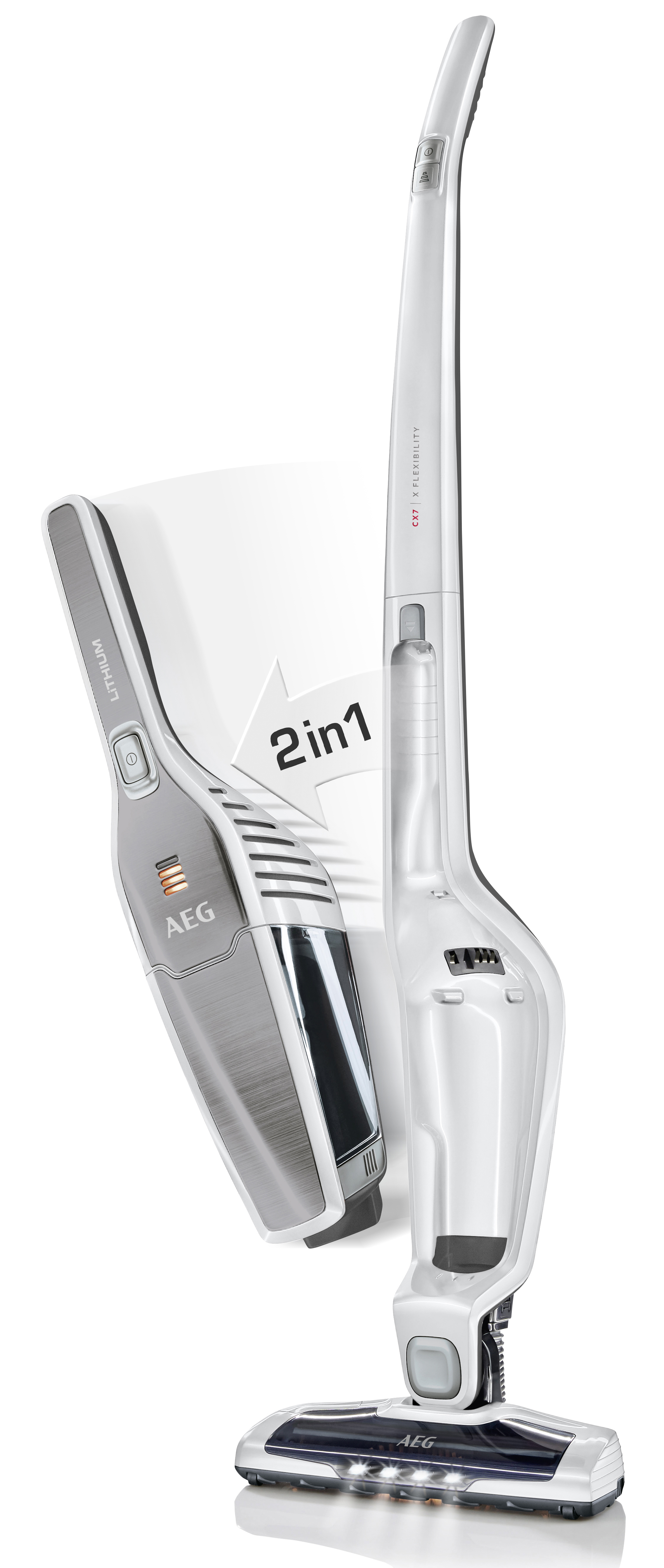 AEG CX7-45ANI Animal X Flexibility  Stielsauger, Akkubetrieb