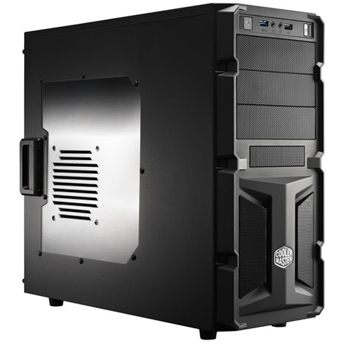 COOLER MASTER CM K350 600W USB3.0 Siyah Pencereli MidTower Kasa