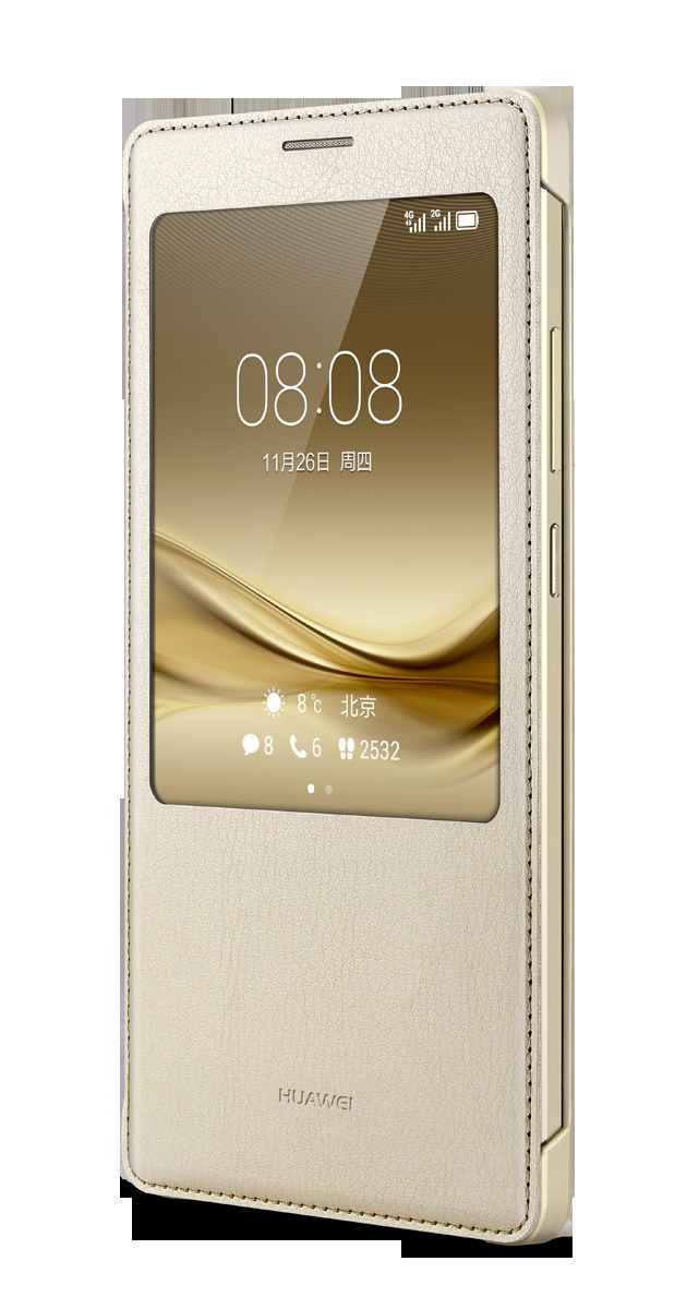 HUAWEI View, Bookcover, Huawei, Mate 9, Champagner