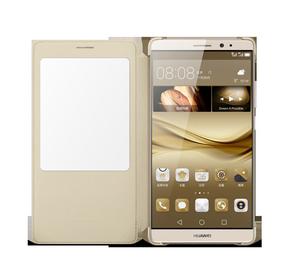 HUAWEI View, Bookcover, Huawei, Mate 9, Champagner