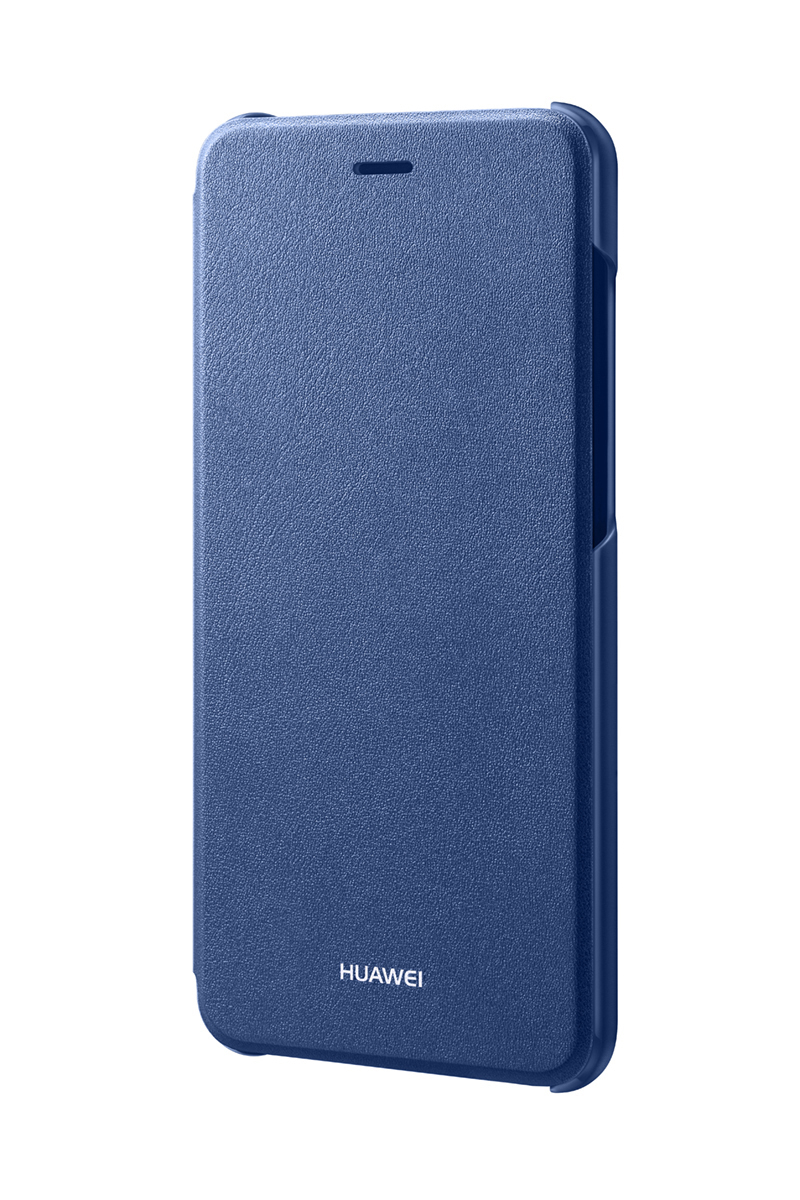 HUAWEI 51991902, P8 Lite (2017), Cover, Blau HUAWEI, Flip