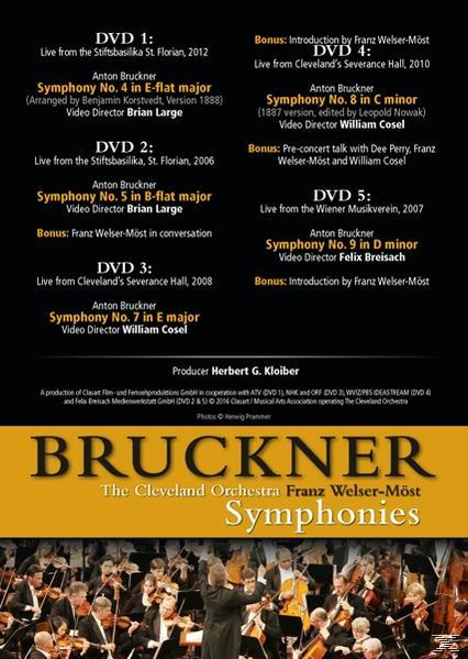 The Cleveland Orchestra - SINFONIEN 4,5,7-9  - (DVD)