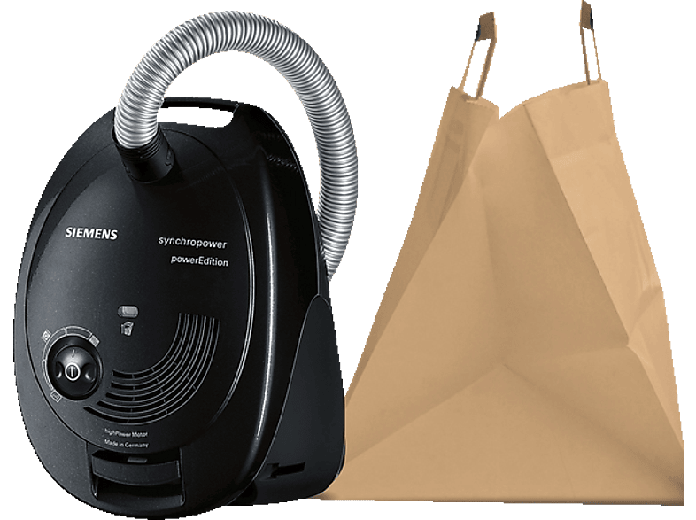 SIEMENS VS06A212 synchropower Staubsauger, maximale Leistung: 600 Watt