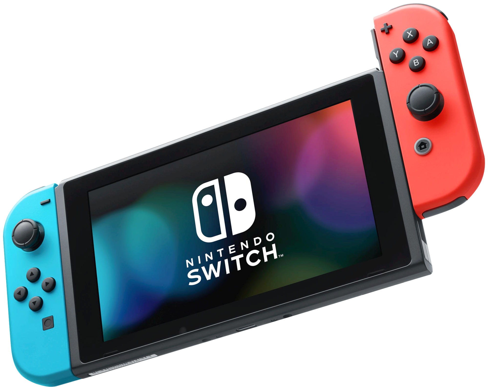 Consola - Nintendo Switch, 6.2", Joy-Con, Azul y Rojo Neón