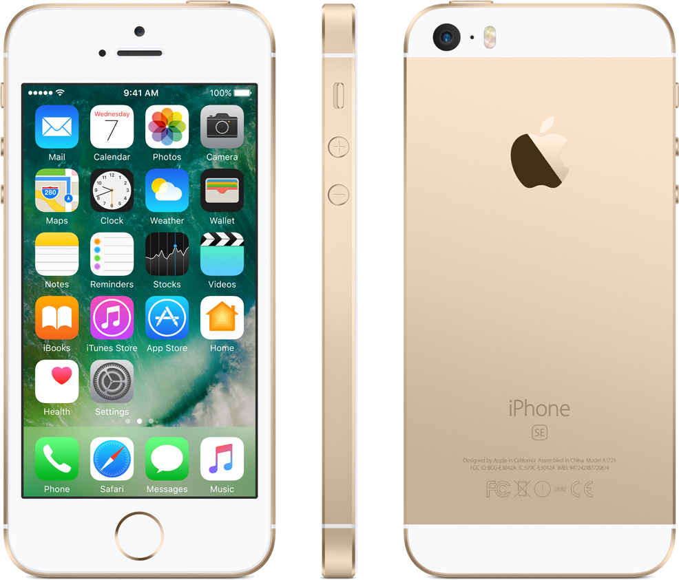 APPLE iPhone SE 128 GB Gold 128 GB, Gold