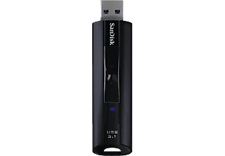 SANDISK Extreme PRO® - USB-Stick  (128 GB, Schwarz)