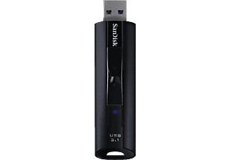 SANDISK Extreme PRO® - USB-Stick (128 GB, Schwarz)