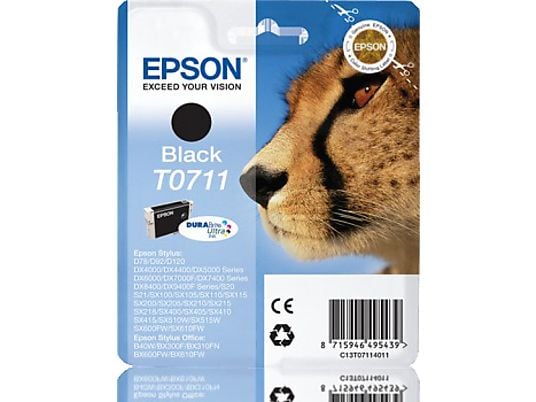 EPSON T0711, nero - Cartuccia di inchiostro (Nero)