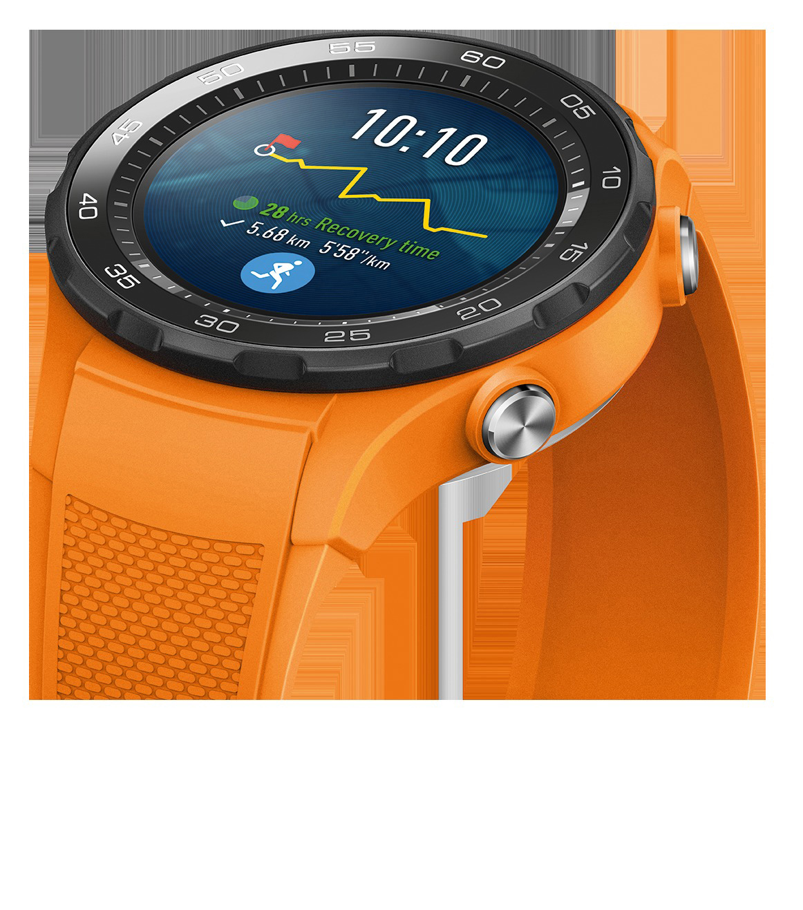 HUAWEI Watch 2 4G Smartwatch Kunststoff, 140-210 mm, Dynamic Orange