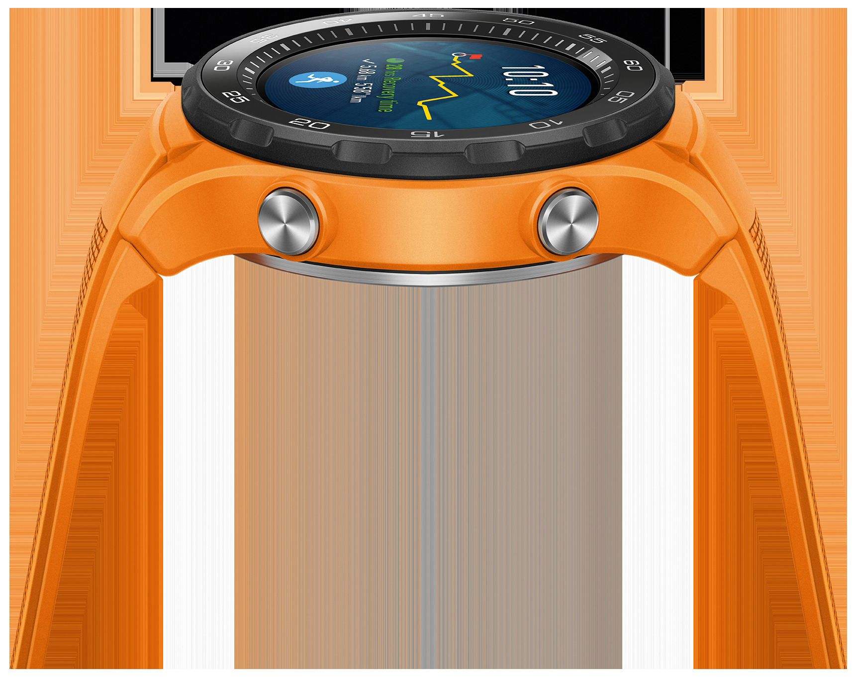 HUAWEI Watch 2 4G Smartwatch Kunststoff, 140-210 mm, Dynamic Orange