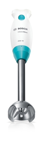 BOSCH MSM2410DW CleverMixx Fun Stabmixer Weiß/Blau (400 Watt)