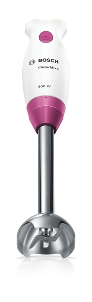 BOSCH MSM2410PW CleverMixx Stabmixer Weiß/Wild Purple (400 Watt)
