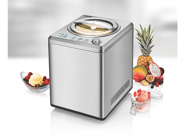 Unold Profi Plus Eismaschine (250 Watt, 2,5 l, Edelstahl) — Foto 2 von 2