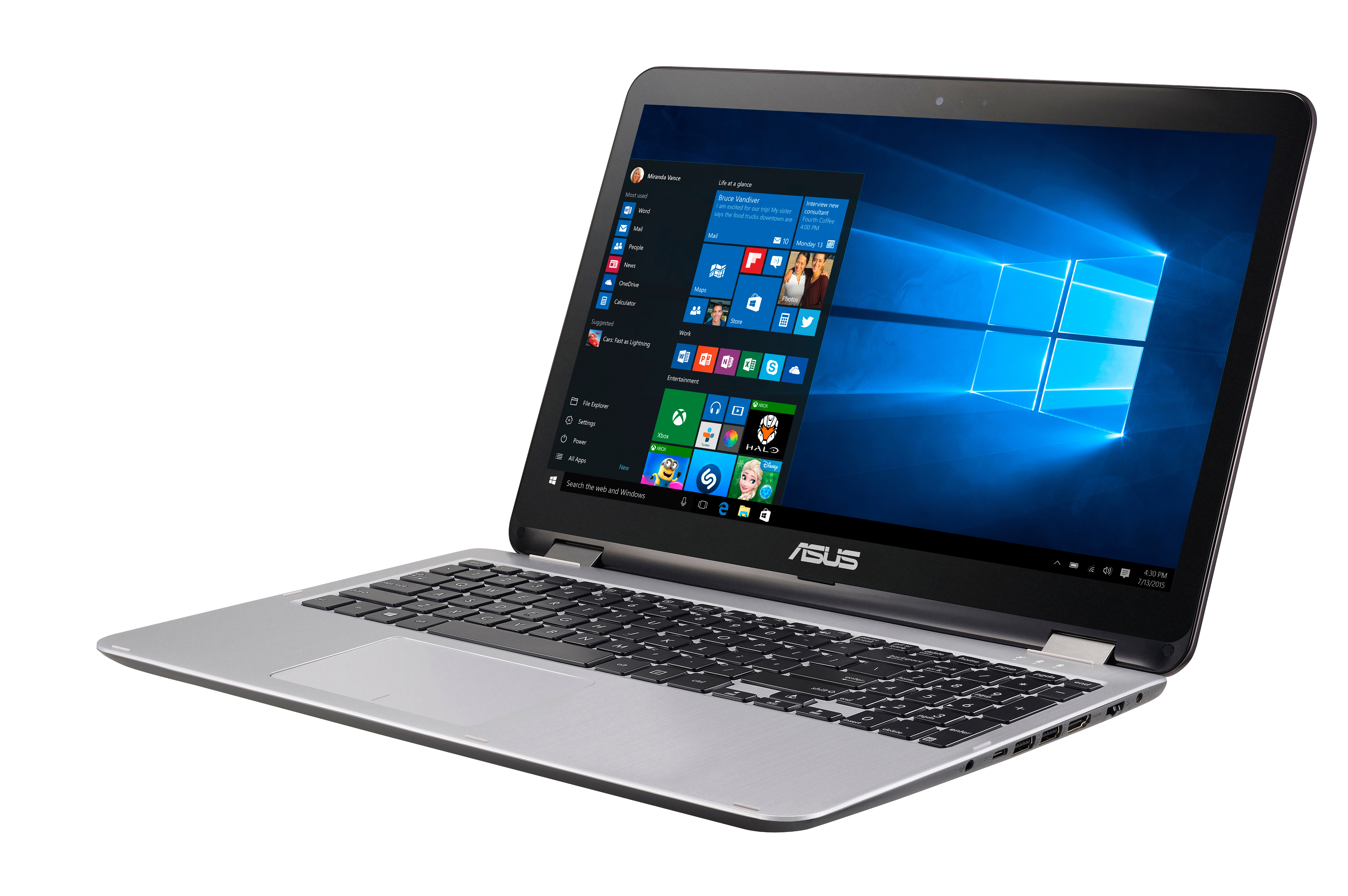 ASUS TP501UQ-FZ119T - 15,6 Zoll - Intel® Core™ i5 i5-7200U - 8 GB - 256 GB - NVIDIA - Windows 10 Home (64 Bit)