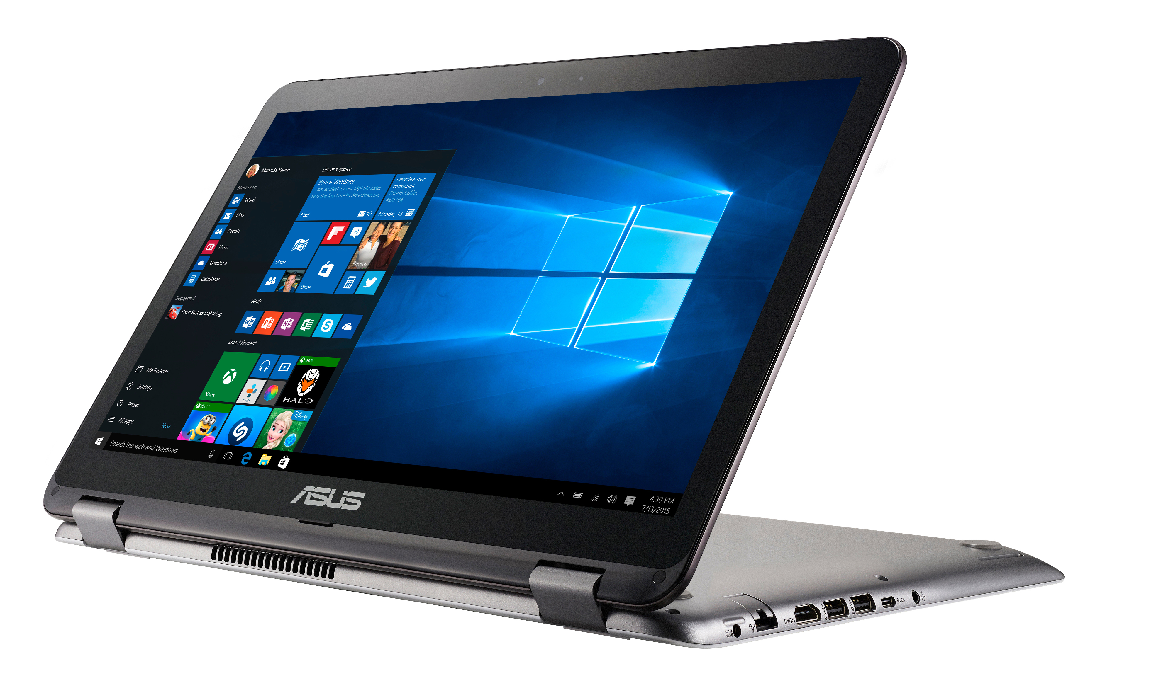 ASUS TP501UQ-FZ119T - 15,6 Zoll - Intel® Core™ i5 i5-7200U - 8 GB - 256 GB - NVIDIA - Windows 10 Home (64 Bit)