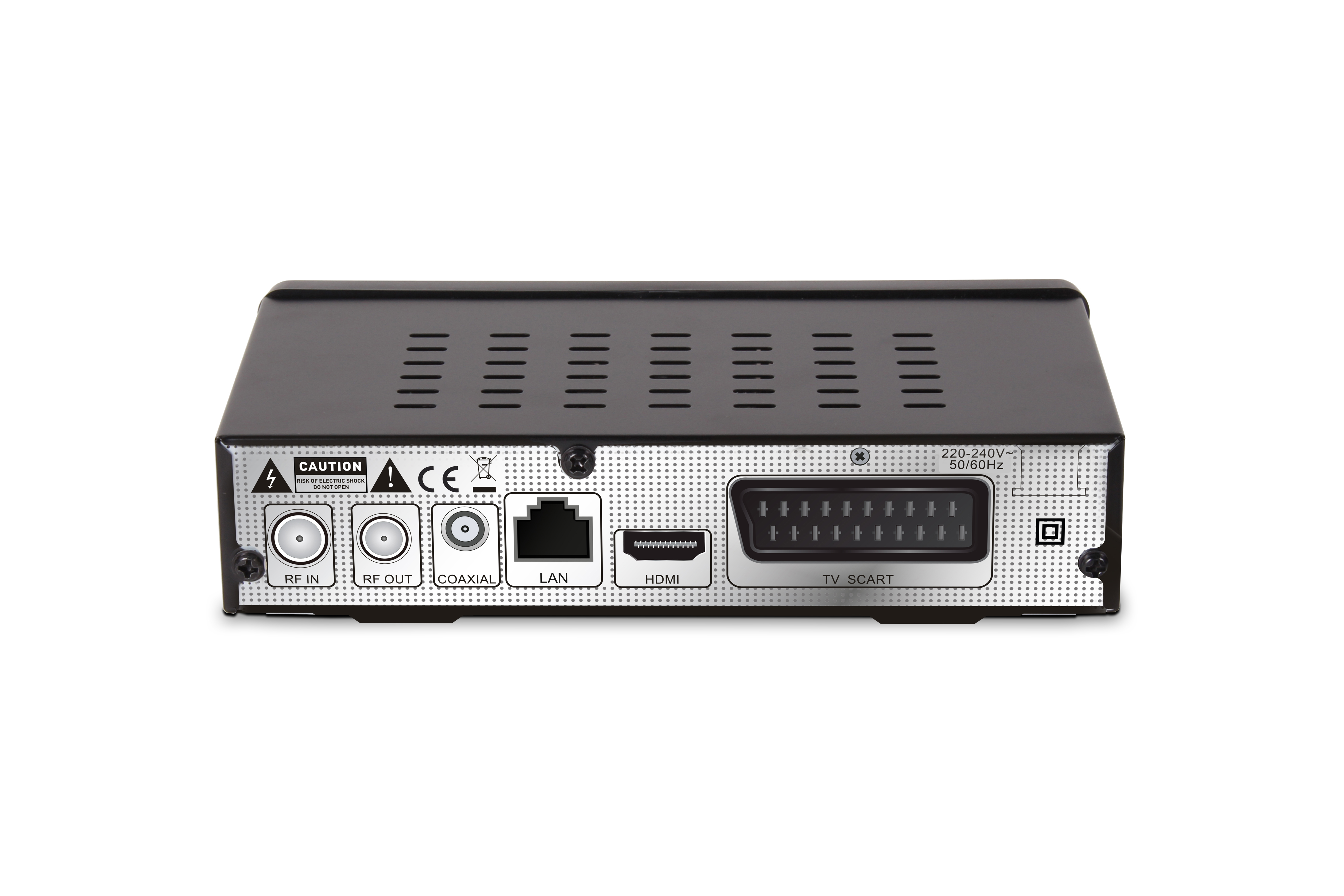 OPTICUM RED Terra 265 Plus DVB-T2 HD Receiver (HDTV, DVB-T2 HD, Schwarz)