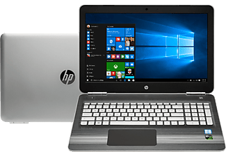 HP Pavilion 15 ezüst notebook X5D67EAW (15,6" Full HD/Core i7/8GB/1TB+128GB SSD/GTX960 4GB/Windows 10)