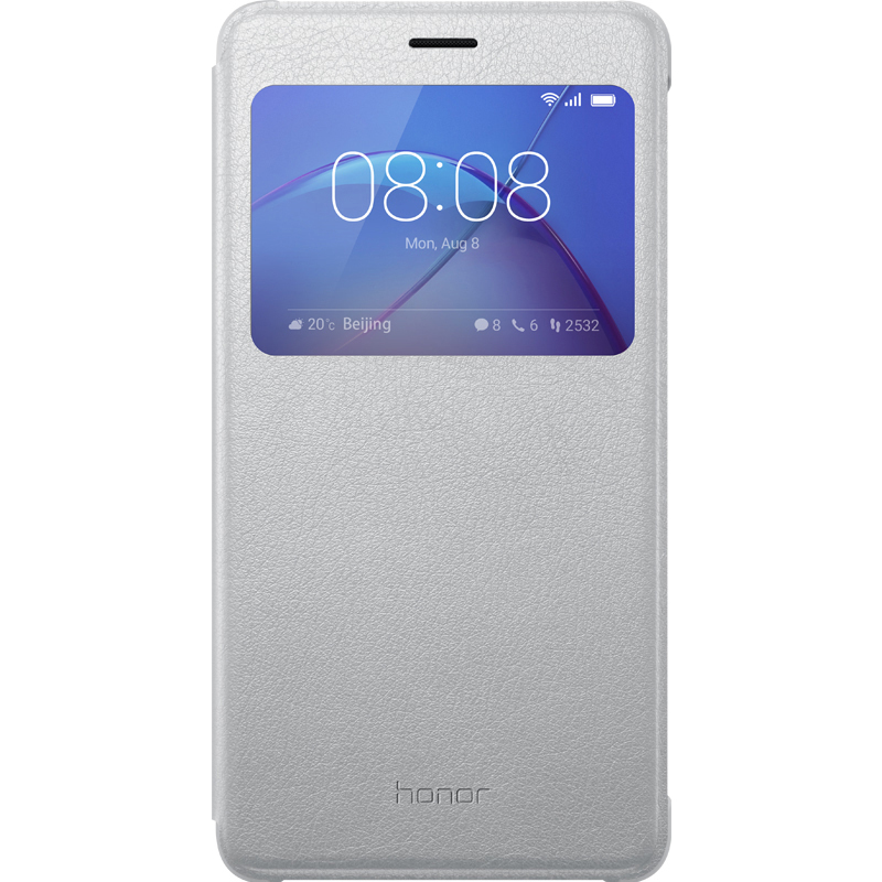 HUAWEI View, Flip Cover, Honor, Silber 6X