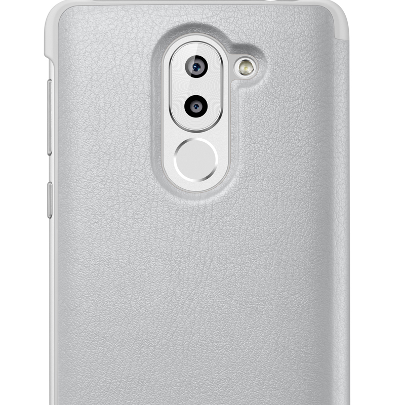 HUAWEI View, Bookcover, Honor, 6X, Silber